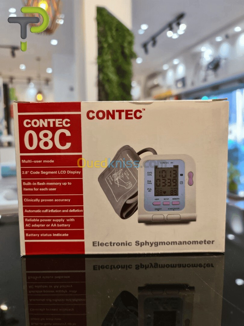 Tensiomètre Clinique CONTEC 08C pour le Haut du Bras