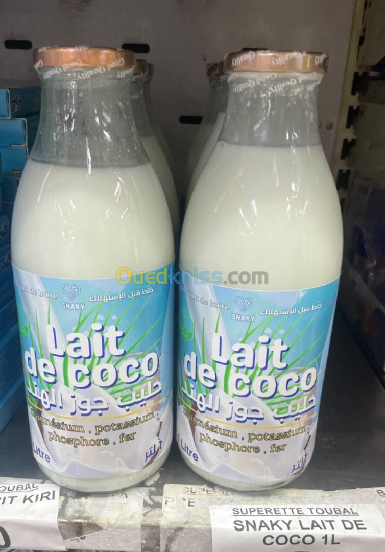 Lait de coco حليب جوز الهند