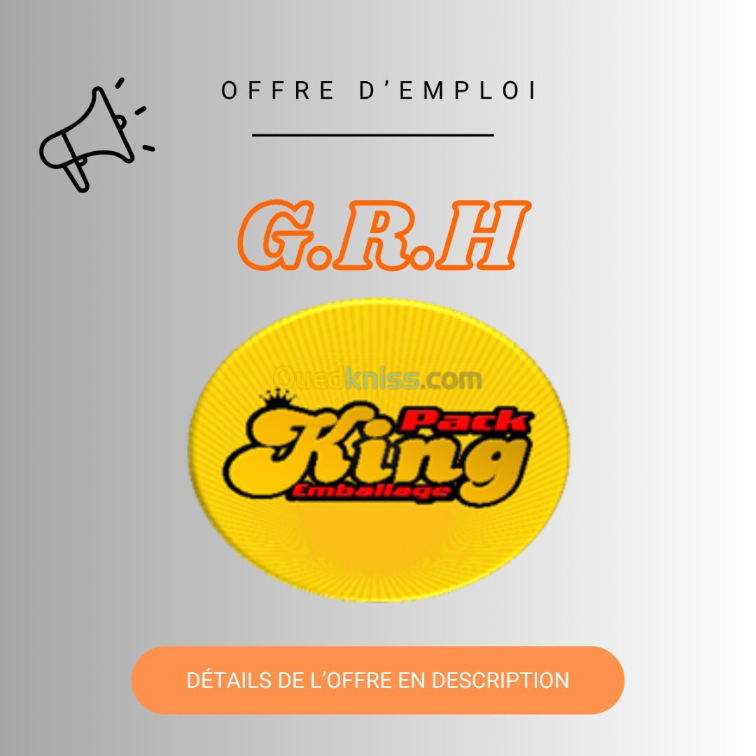 Gestionnaire des Ressources Humaines (GRH)