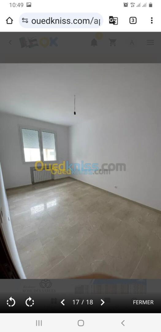 Location Appartement F3 Alger Cheraga