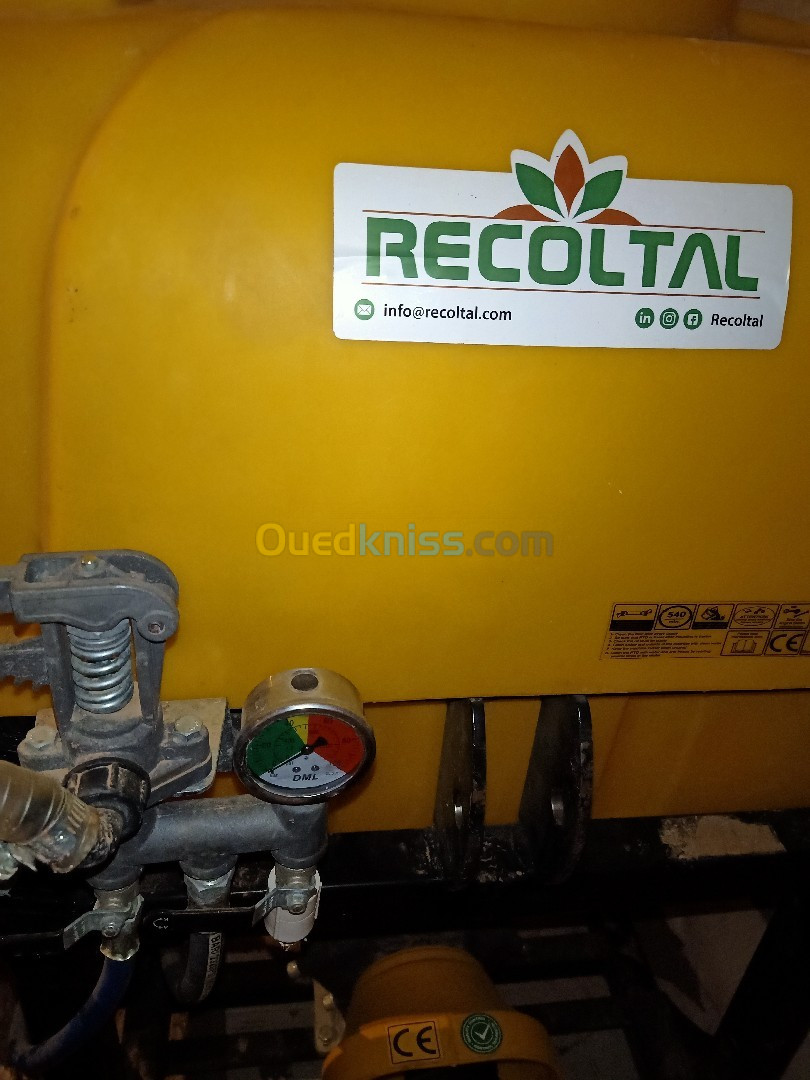 Pulvérisateur Recoltal 400 Litres 