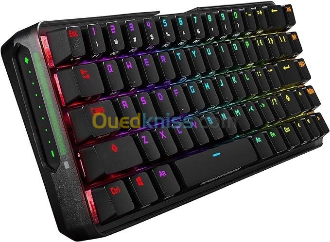 ASUS Clavier de jeu mécanique sans fil ROG Falchion