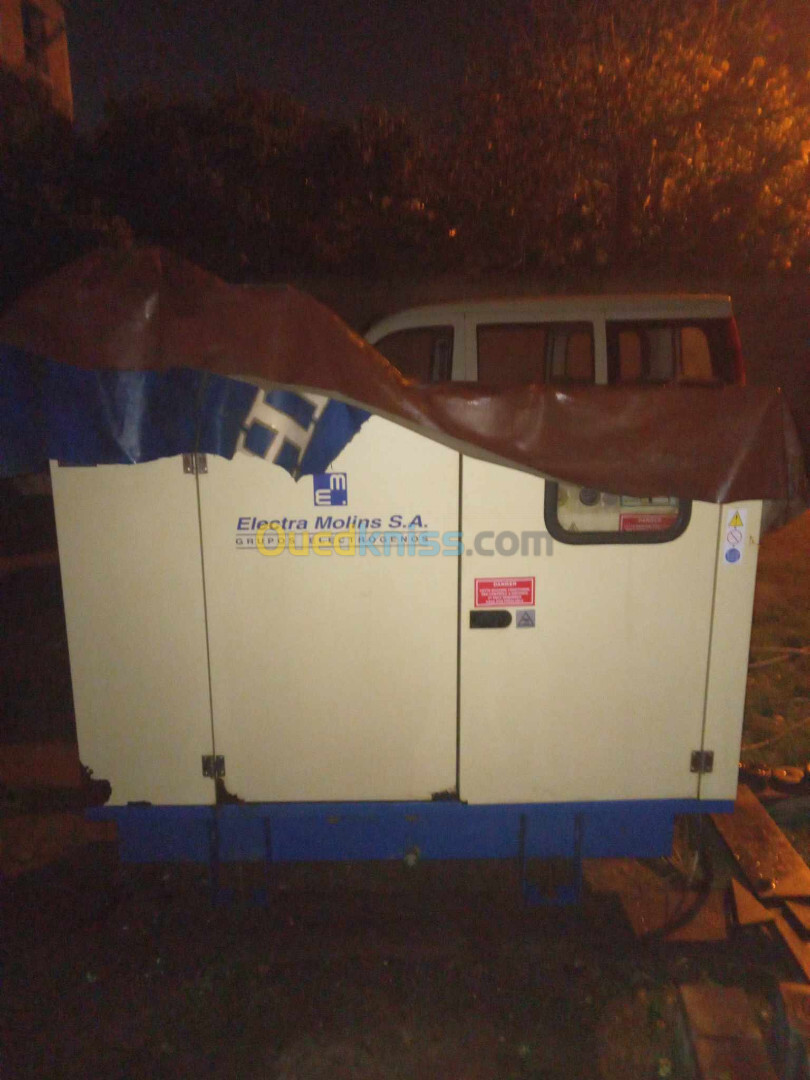 GROUPE ELÉCTROGÉNE 21 kVA ESPAN ORIGINAL