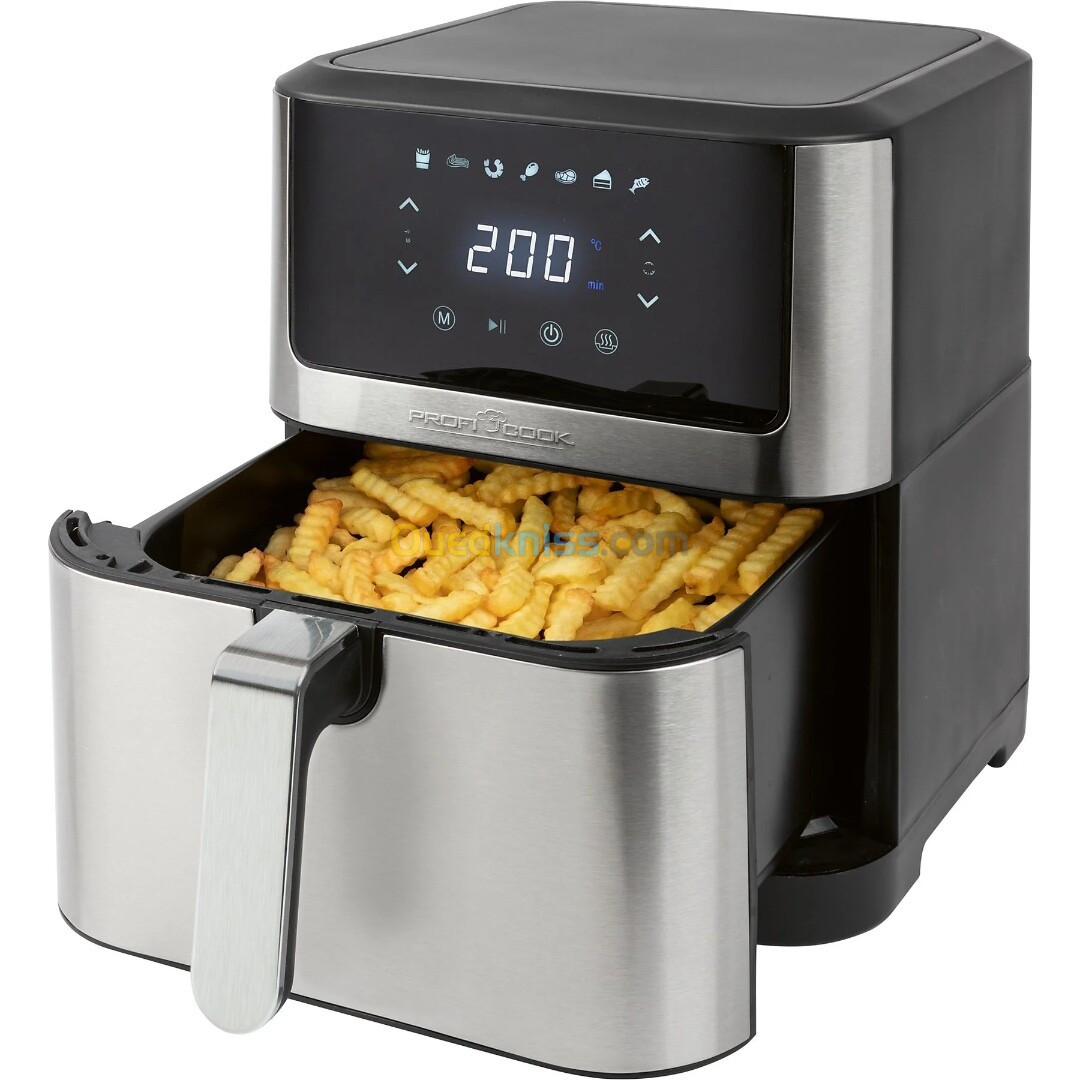 Friteuse À Air Chaud Saine En Inox Avec 7Programmes ProfiCook PC-FR 1269 H