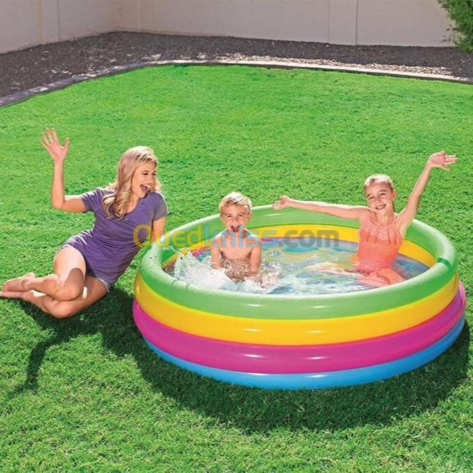 Piscine gonflable ronde Arc En Ciel Bestway 157cm X 46cm