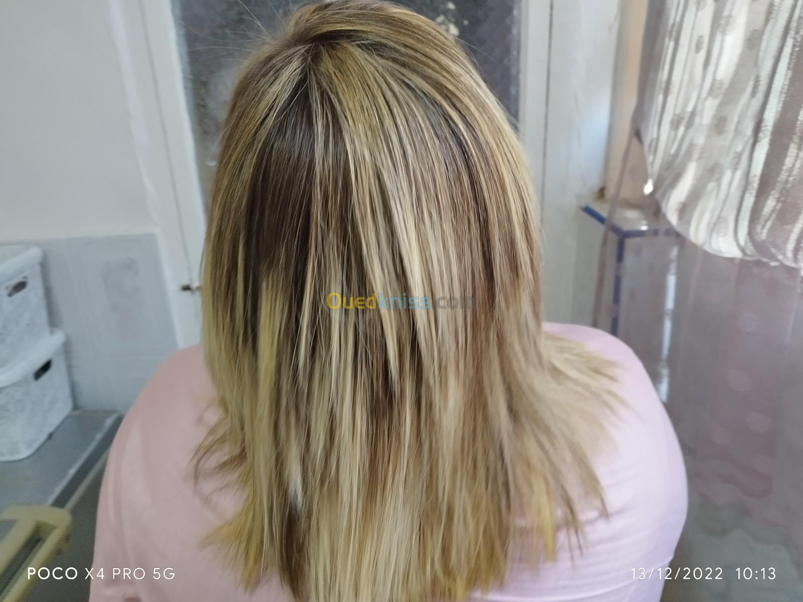 Coiffeuse professionnel 