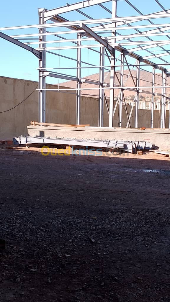 Conducteur de travaux ,fabrication et montage charpente métallique 