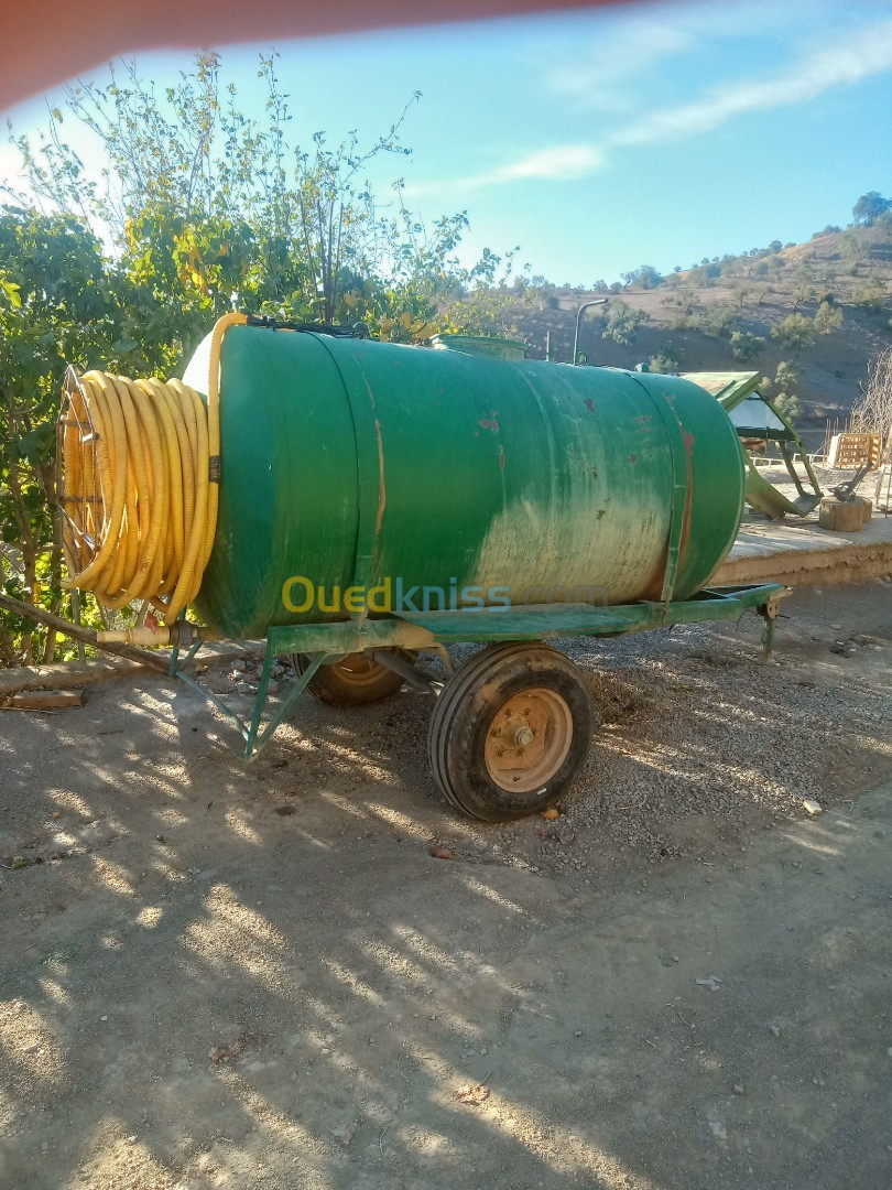 Citerne d'eau Tracteur 