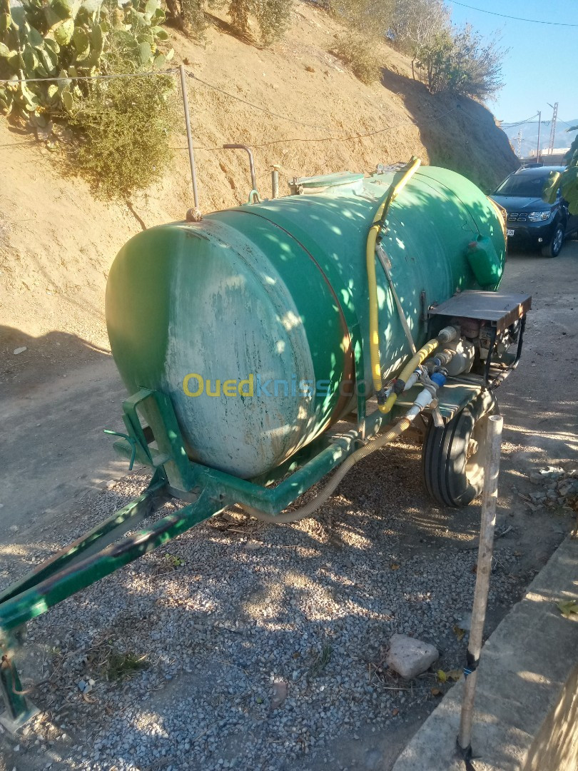 Citerne d'eau Tracteur 