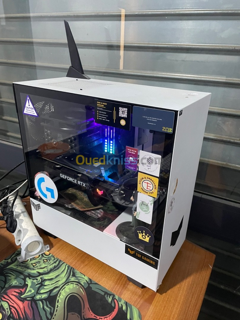 desktop gaming/editing rtx3060ti ryzen 7 7700x 64ram 6400mhz trés puissant