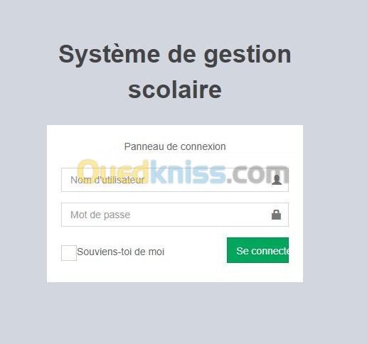 gestion scolaire