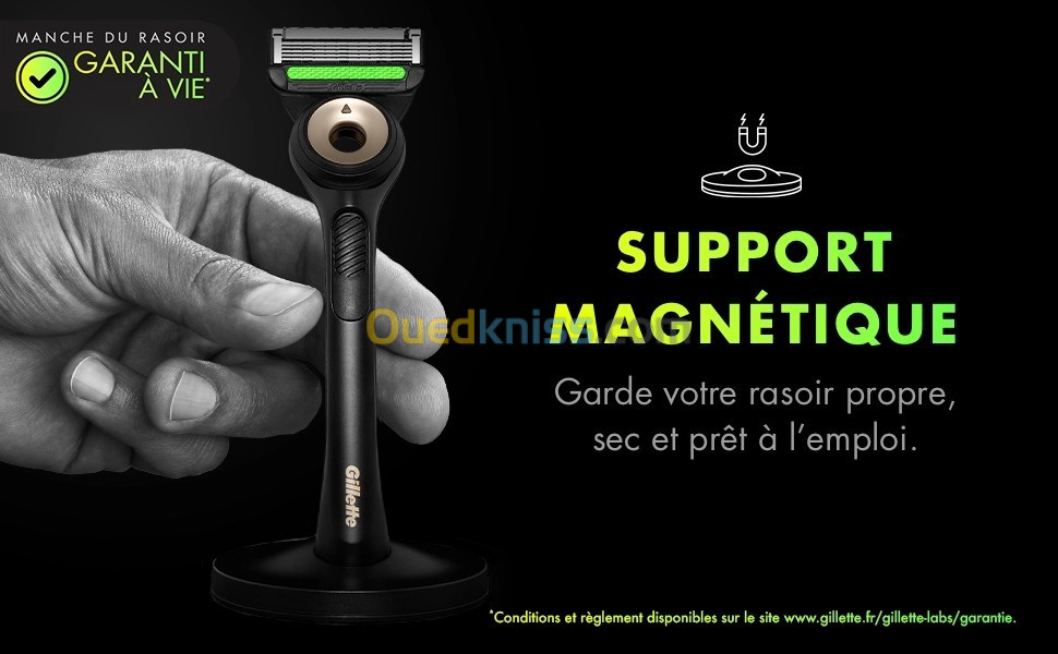 Rasoir GILLETTE Neon Night Edition avec Chargeur Labs