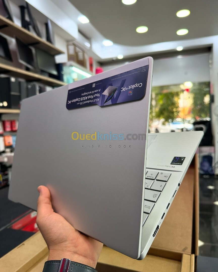 ASUS VIVOBOOK S15 OLED Qualcomm Snapdragon X Plus X1P 42 100  30Mo ,16GB DDR5 512GB 15.6 3K 120 Hz