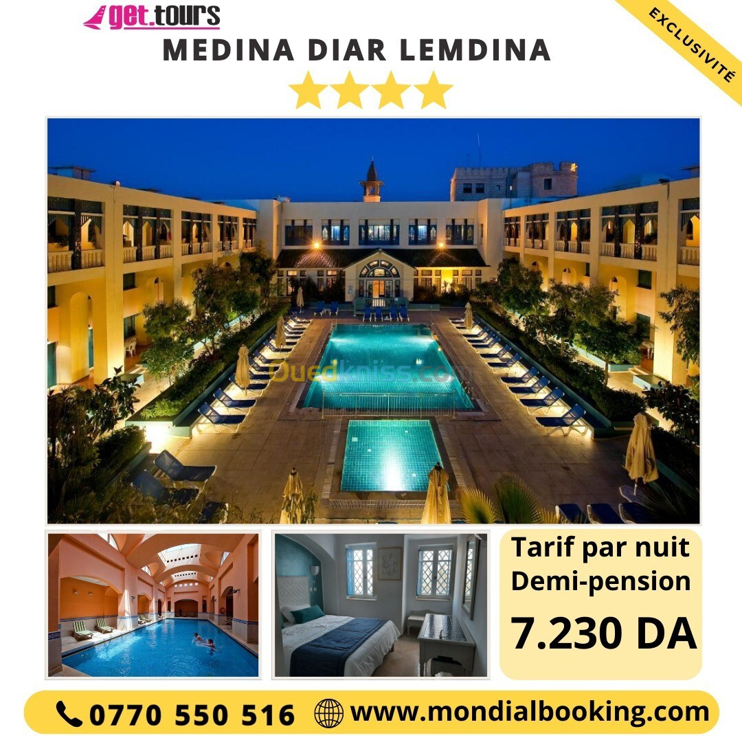 Meilleur tarifs à #MEDINA_HOTELS_AND_RESORTS