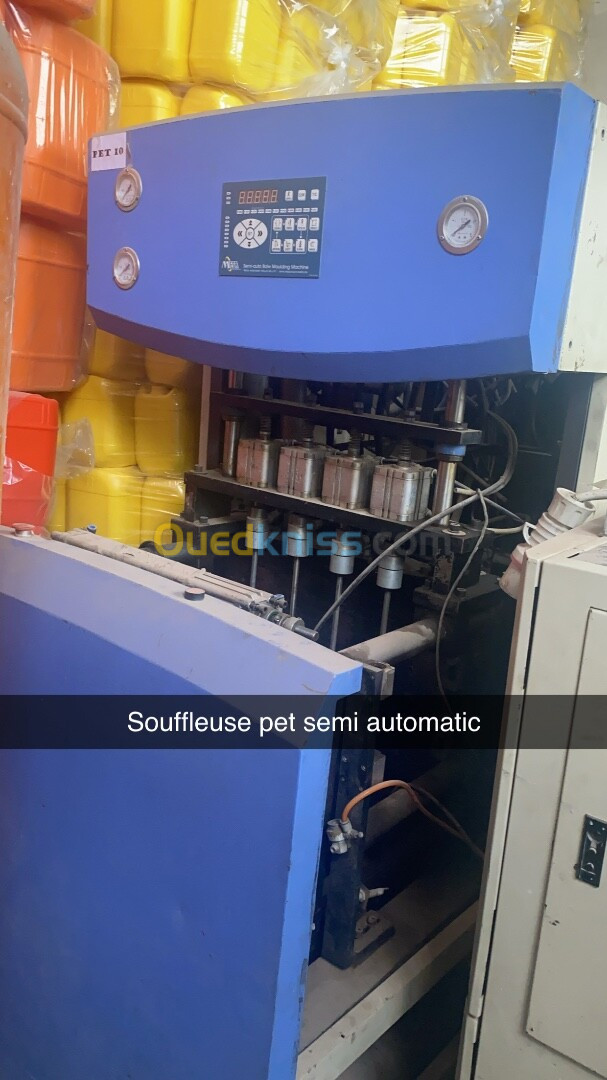 Souflleuse PET automatique+ 2 semi automatique 