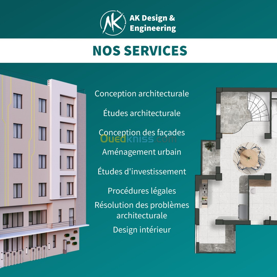 Conception de plans architecturaux professionnels