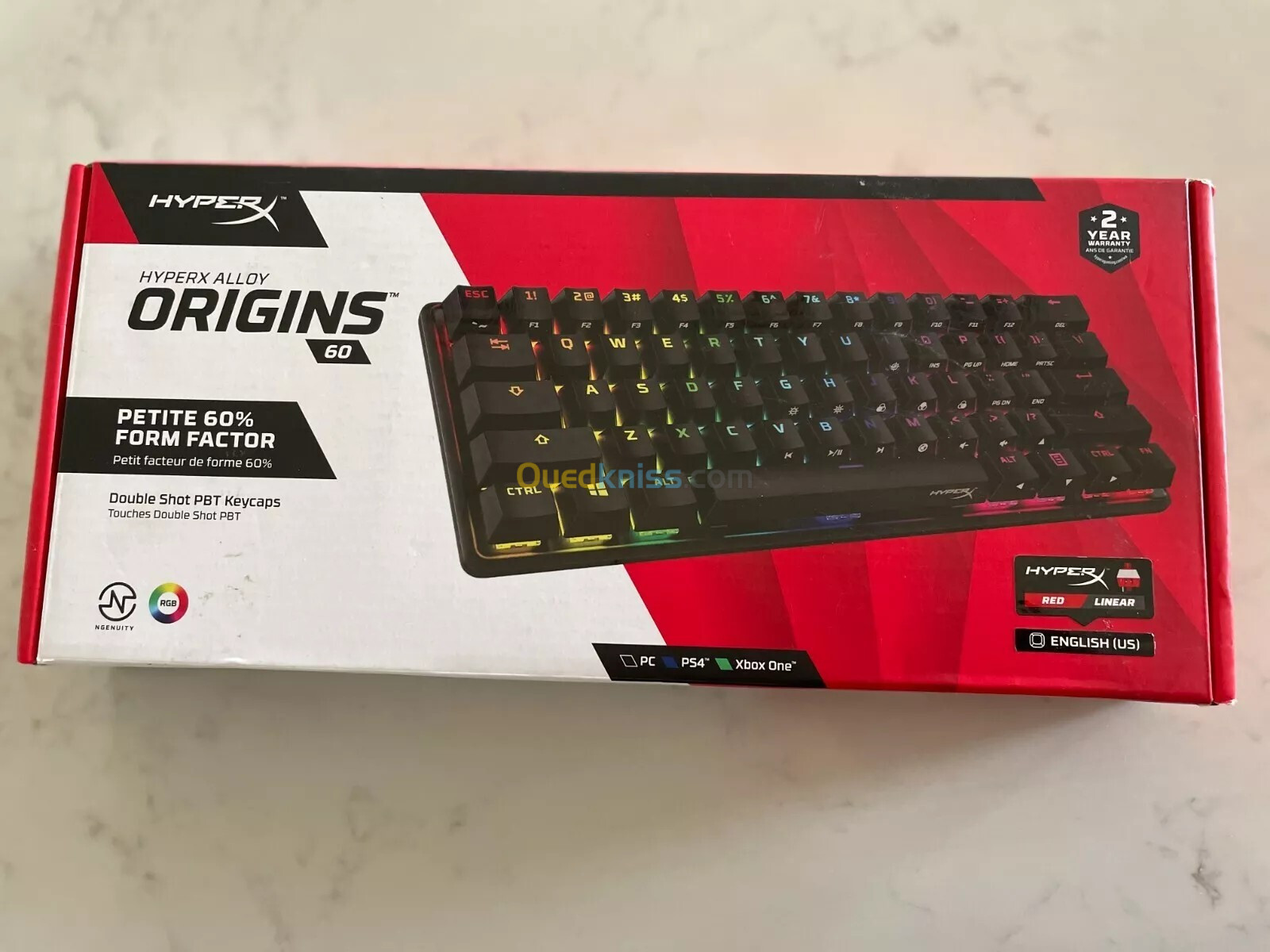 HyperX 60 Alloy Origins Gaming Keyboard