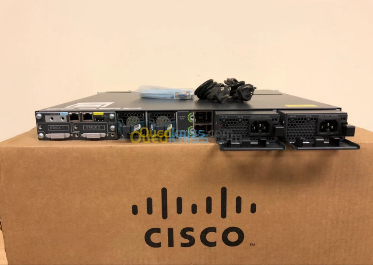 Switche Cisco 48 Ports Poe (2 Port SFP 10 Giga + 2 Port SFP 01 Giga + Niveau 3)