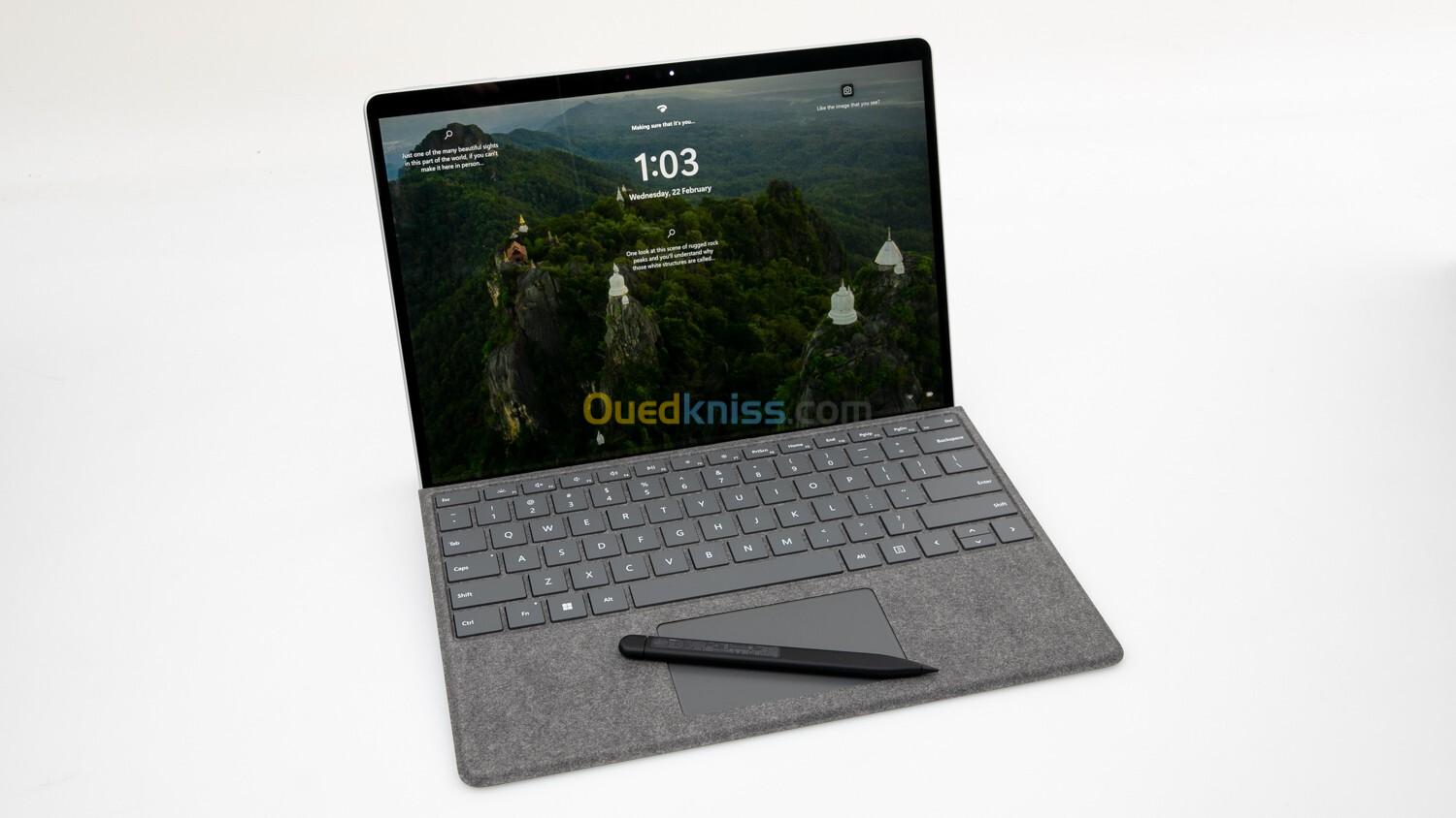 TABLETTE MICROSOFT SURFACE PRO 9 2038 I7-1265U 16Go DDR5 512GB NVMe 13" 2K TACTILE + CLAVIER/STYLET