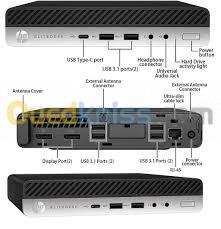 MINI TOUR HP ELITEDESK 800 G4 I5-8500T/8G/256SSD/WIN10