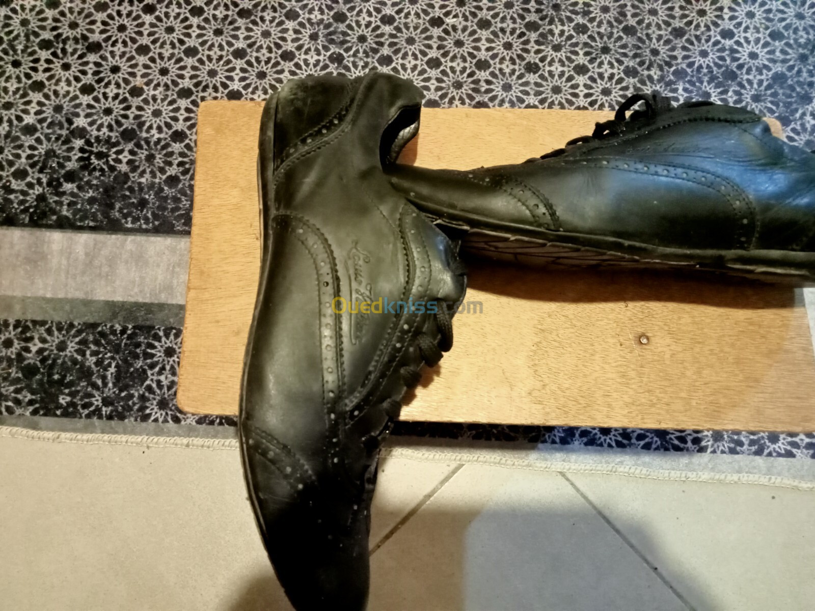 chaussures homme louis Vuitton noir original 