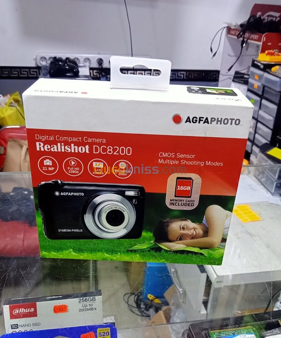 AgfaPhoto Realishot DC8200 - Appareil Photo Numérique [Zoom optique 8X /21MP]