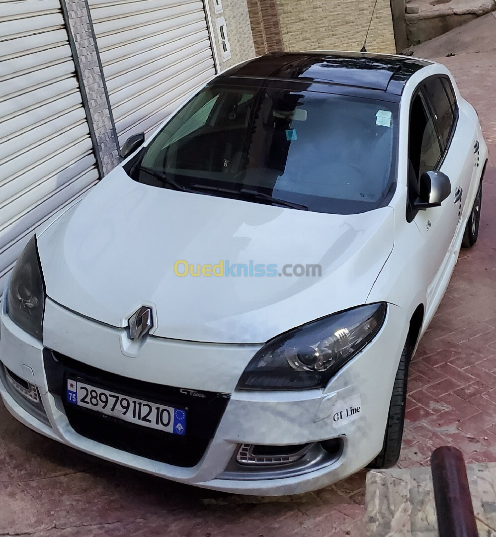 Renault Megane 3 2012 Gt line