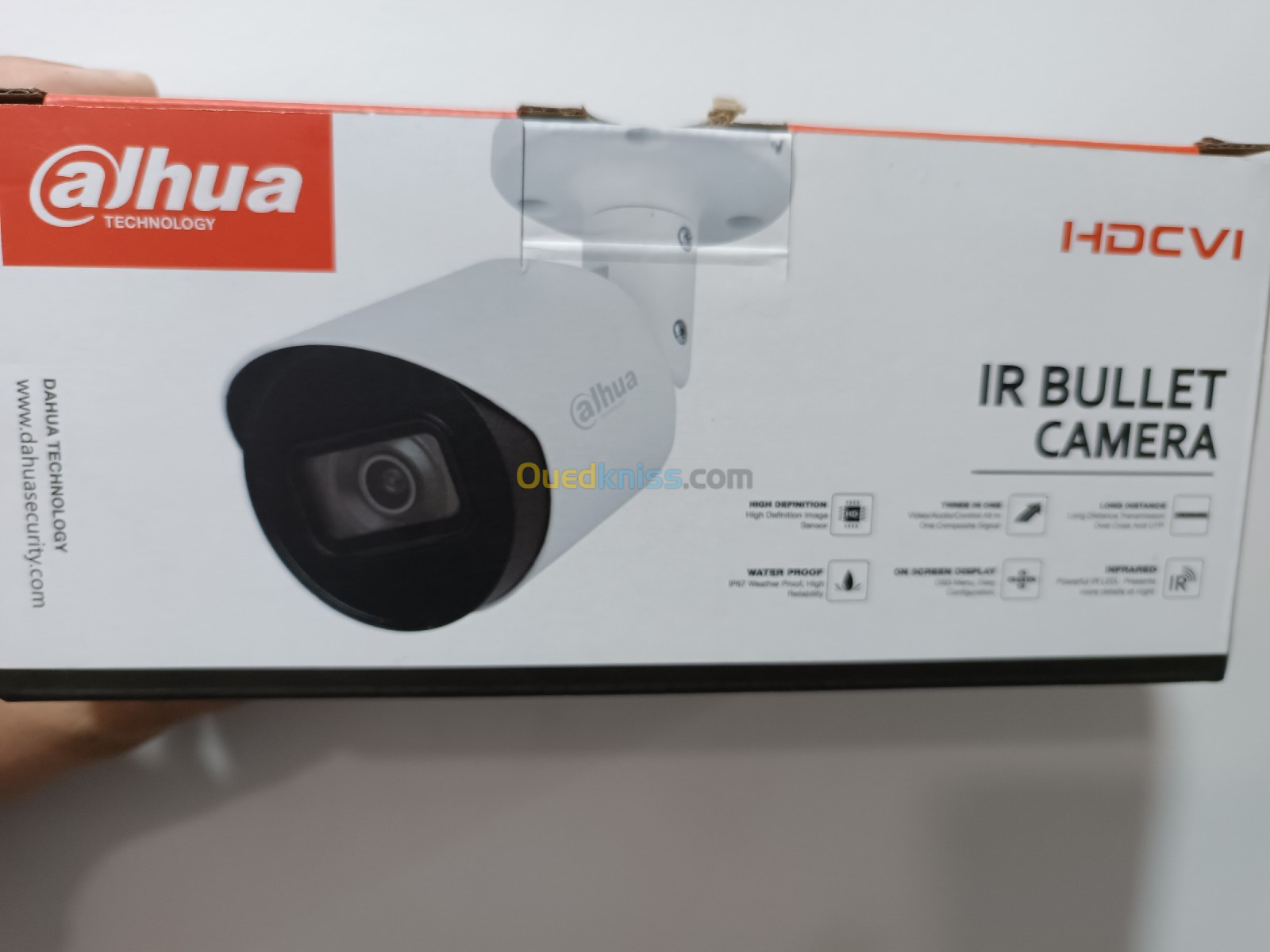 CAMERA DE SURVEILLANCE DAHUA AVEC AUDIO 