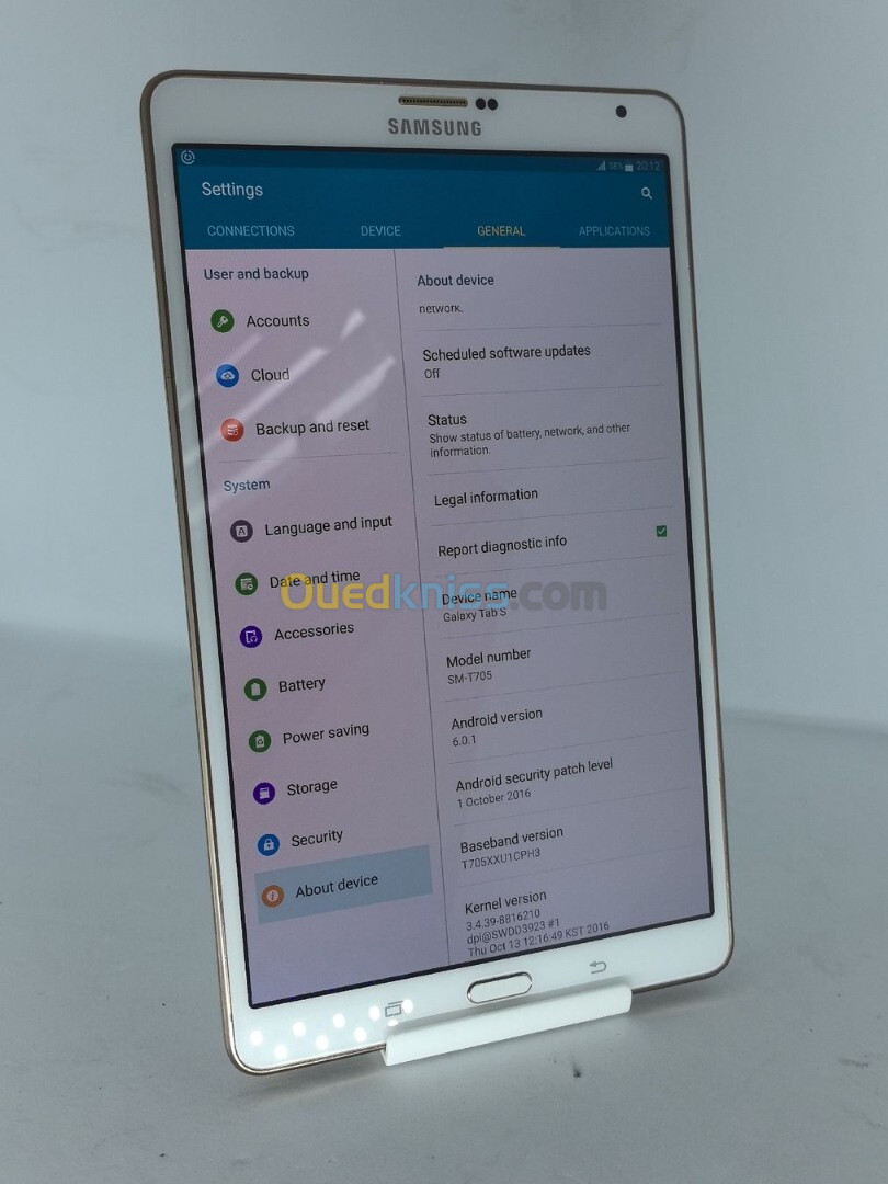 Samsung Samsung Galaxy Tab S (8.4 pouce) Wifi+Cellular 4G LTE