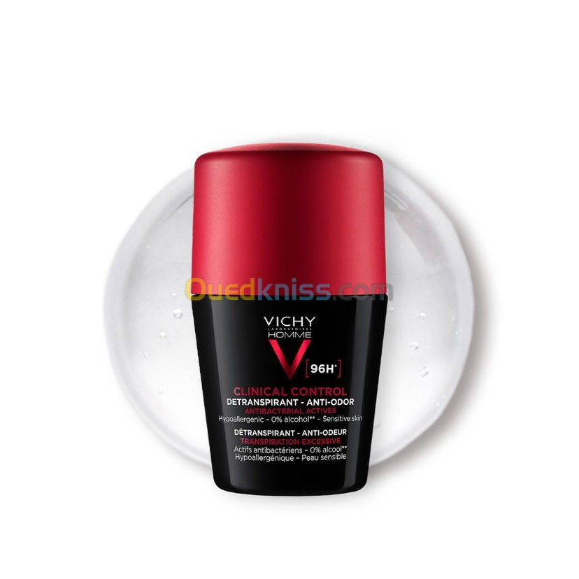 Vichy Déodorant homme Clinical Control 96h-72h-48h