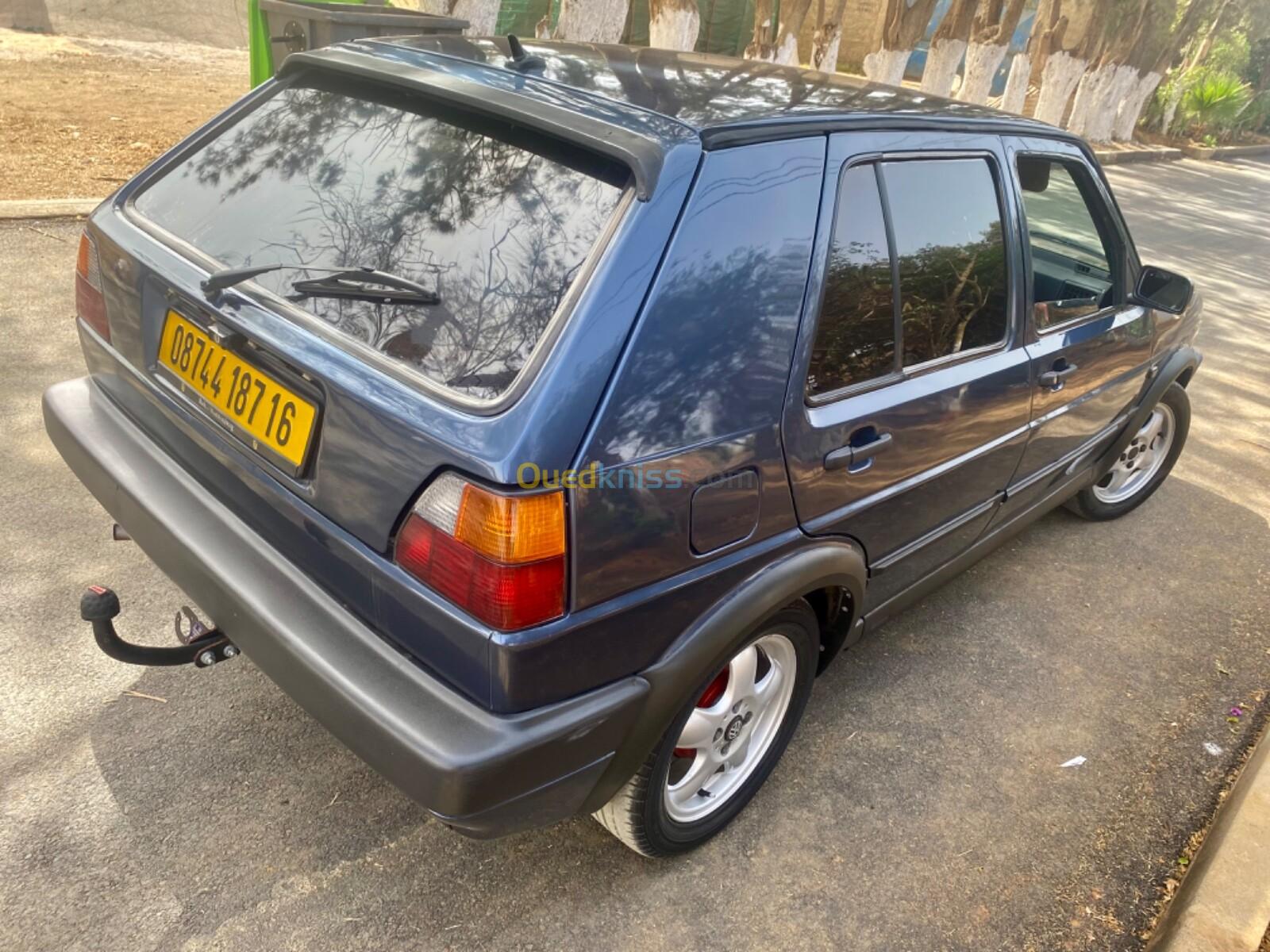 Volkswagen Golf 2 1987 golf 2 1.6D kolch m3awed makhsosa ghir 2 garniture avant