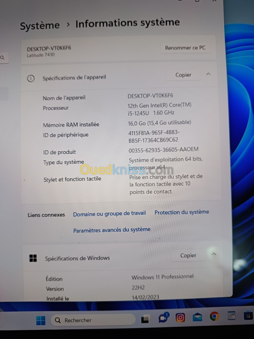 Pc Tablet Dell Laltitude I5 1254U VPRo