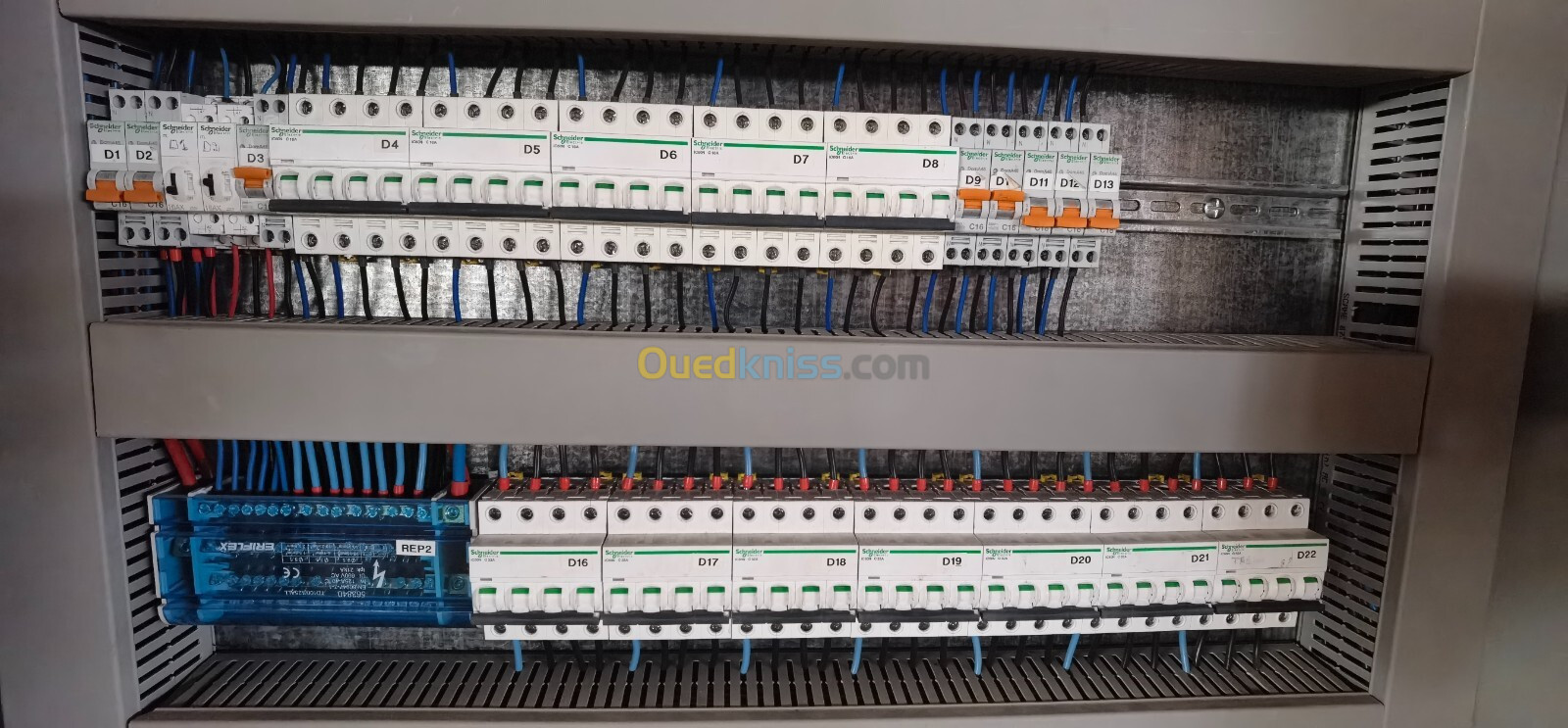 Armoire Electrique Schneider avec ses composants