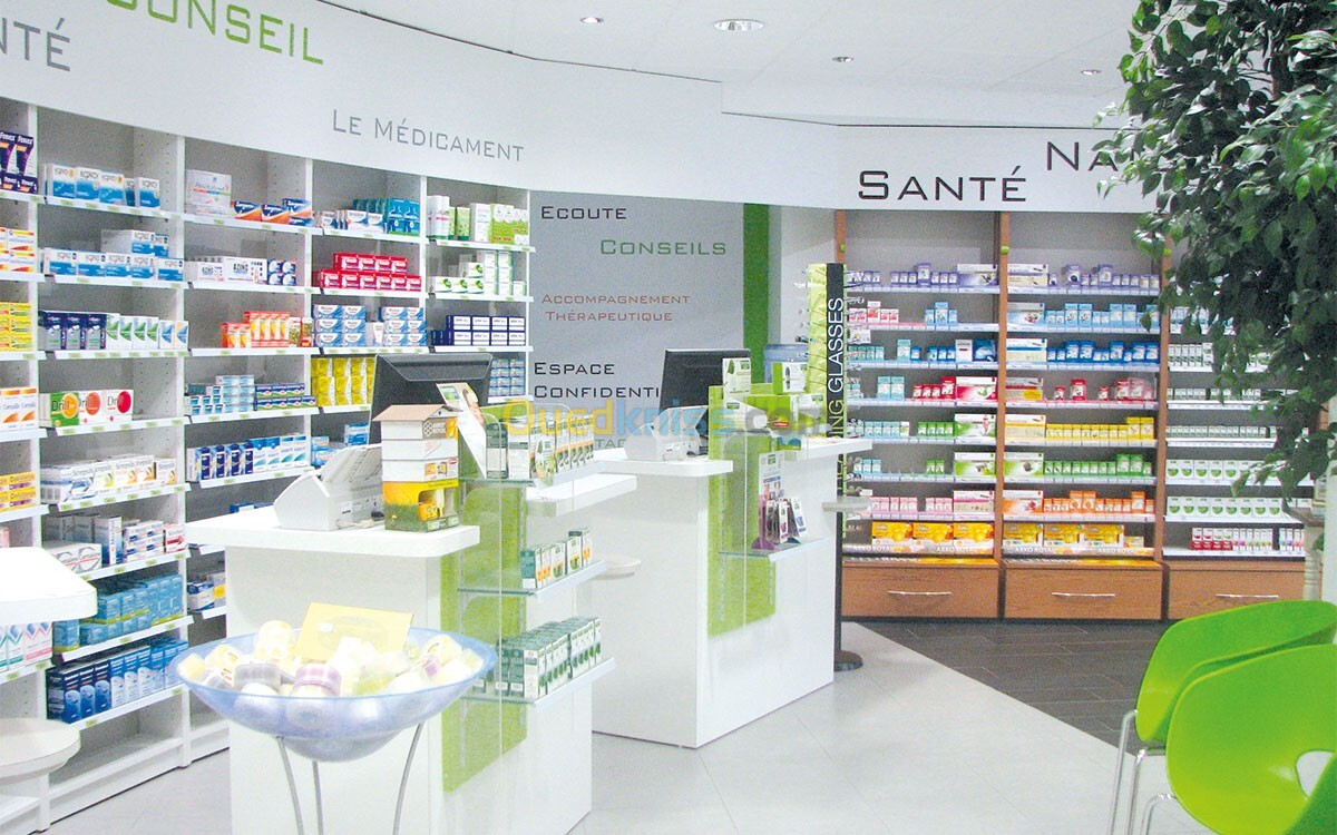 Vendeuse en pharmacie