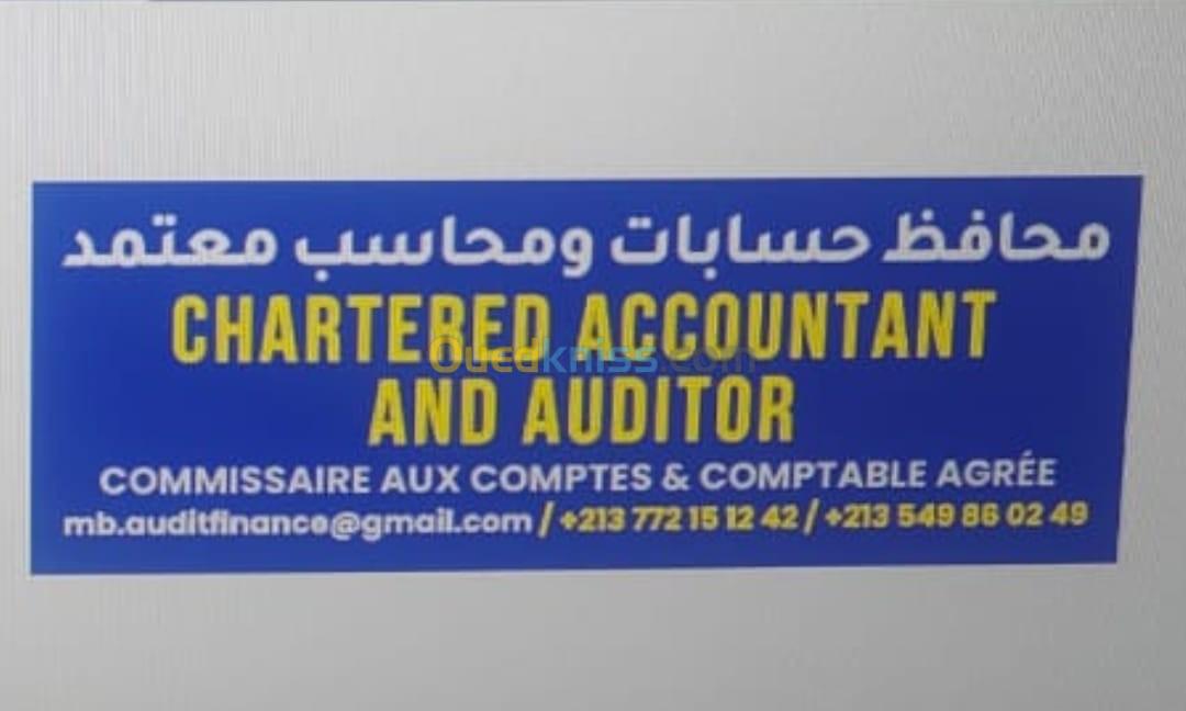 Chartered Accountant and Auditor - Accounting, Audit, Training and Consulting Services