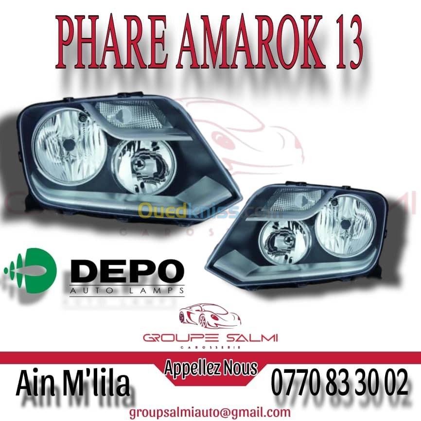 les phares  AMAROK 2013