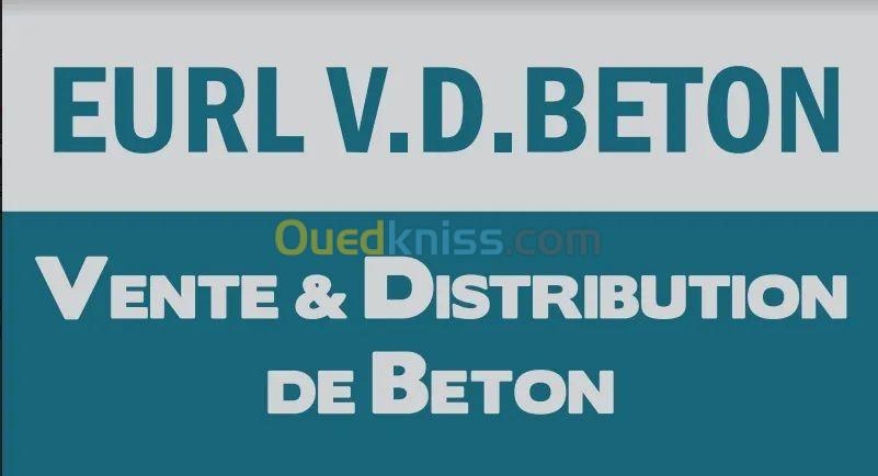 Vente de béton 