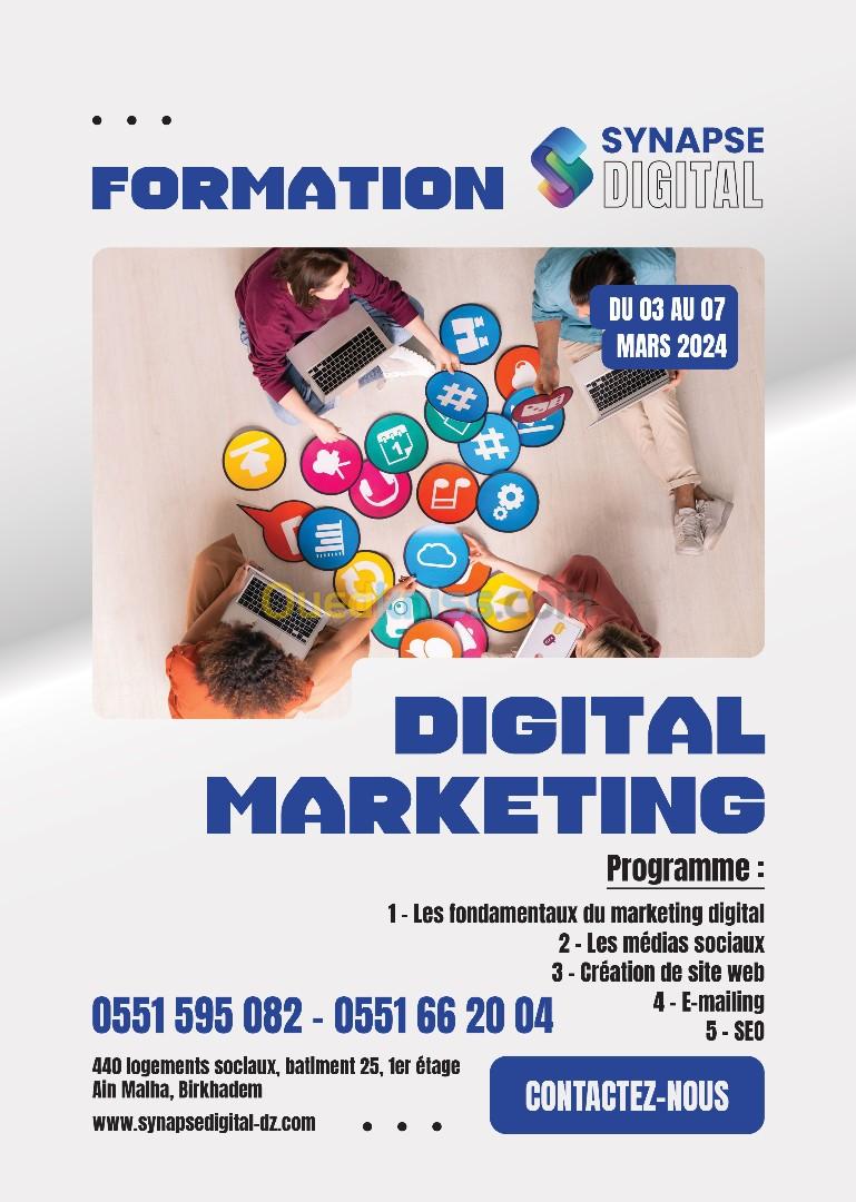 Formation marketing digital