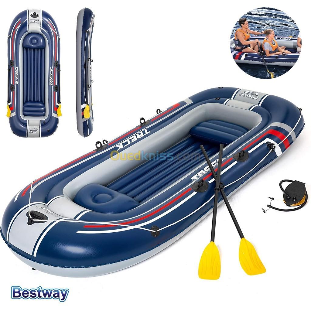  Bestway BW6 bateau gonflable radeau en caoutchouc Hydro-Force Treck X3 307cm x 126cm 61110