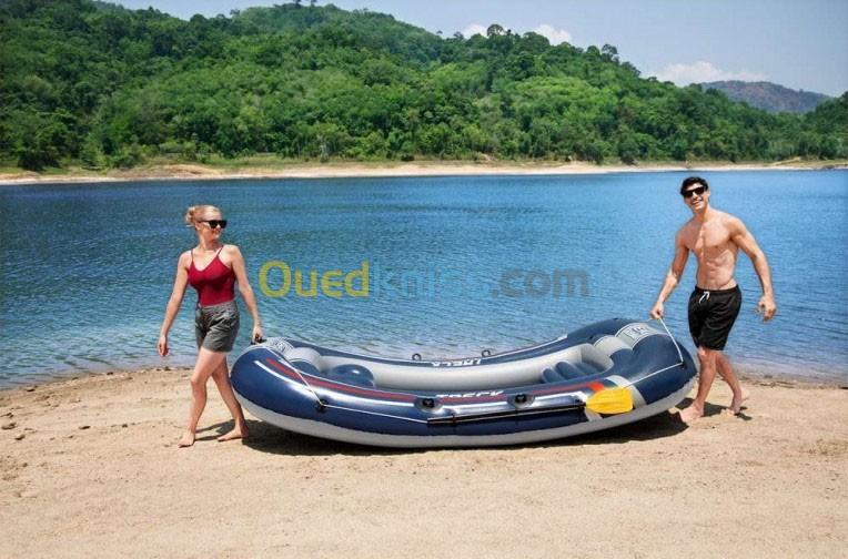  Bestway BW6 bateau gonflable radeau en caoutchouc Hydro-Force Treck X3 307cm x 126cm 61110