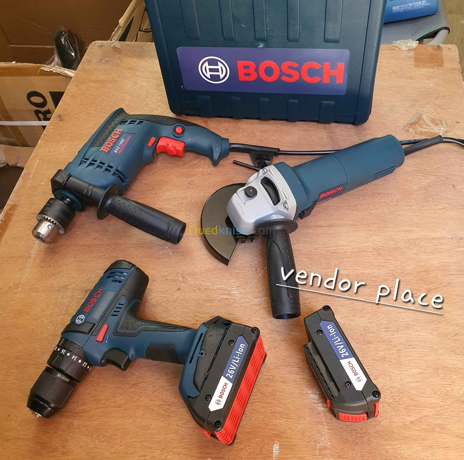 Pack Bosch 3 articles visseuse 26v transenaise chighnol 