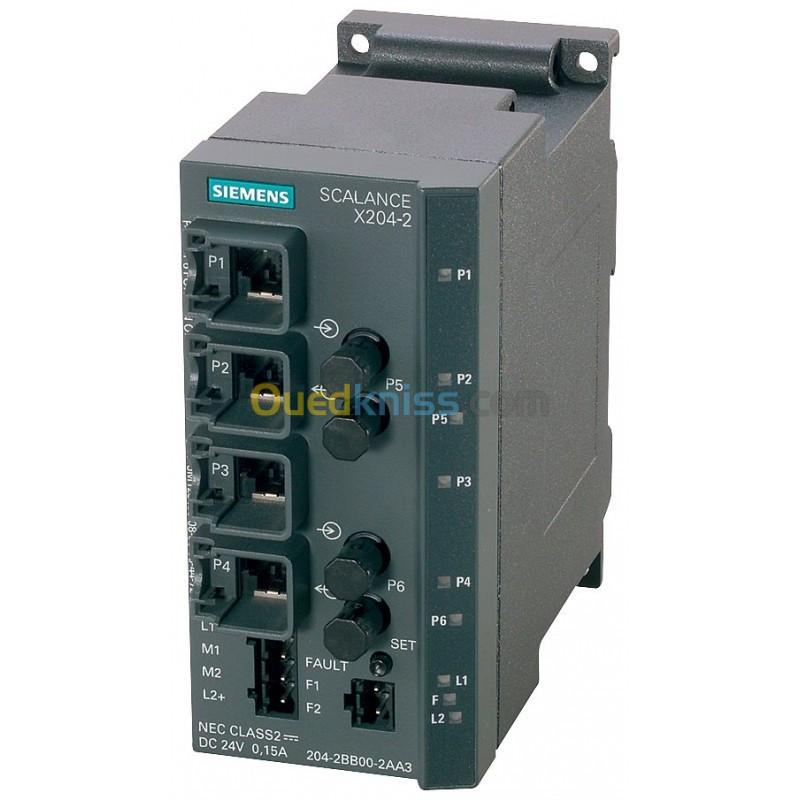 SCALANCE X204 SIEMENS FIBRE OPTIQUE