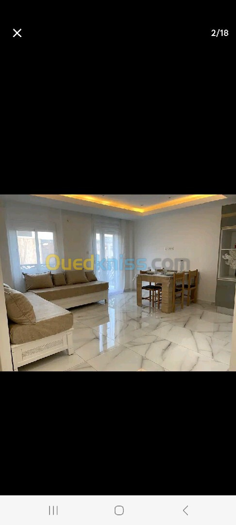 Location vacances Appartement F3 Alger Bouzareah