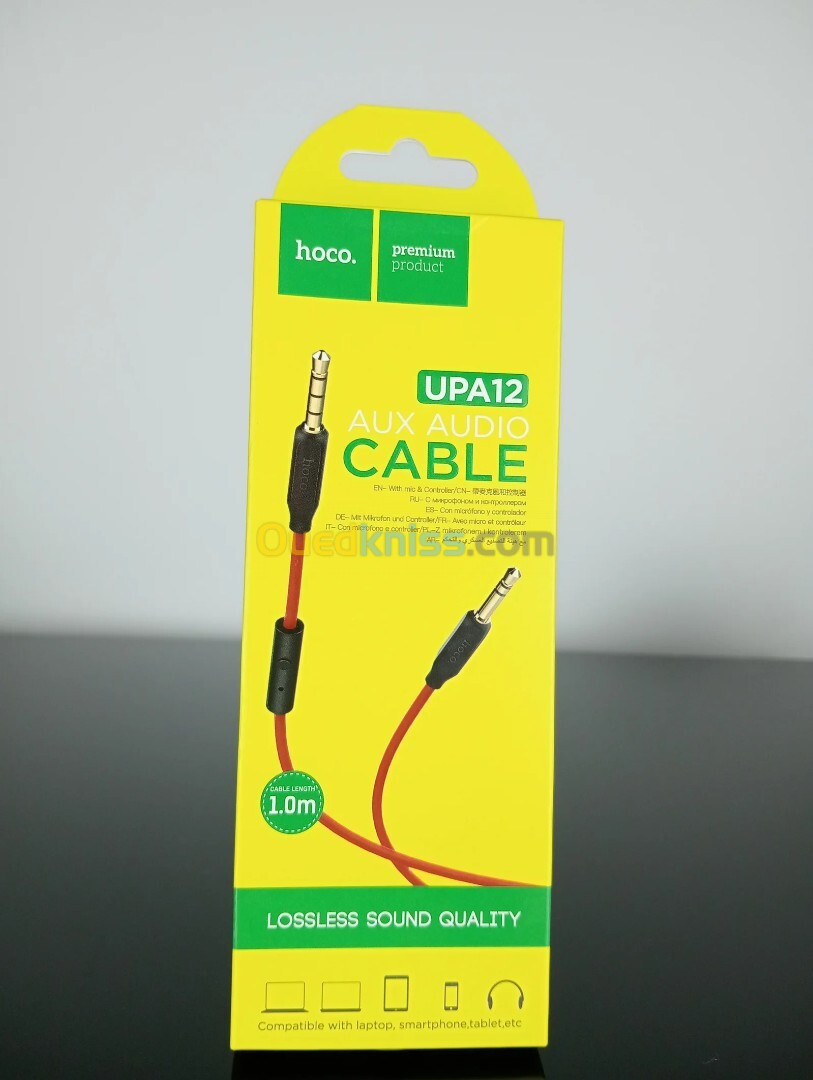 AUX AUDIO CABLE HOCO UPA12