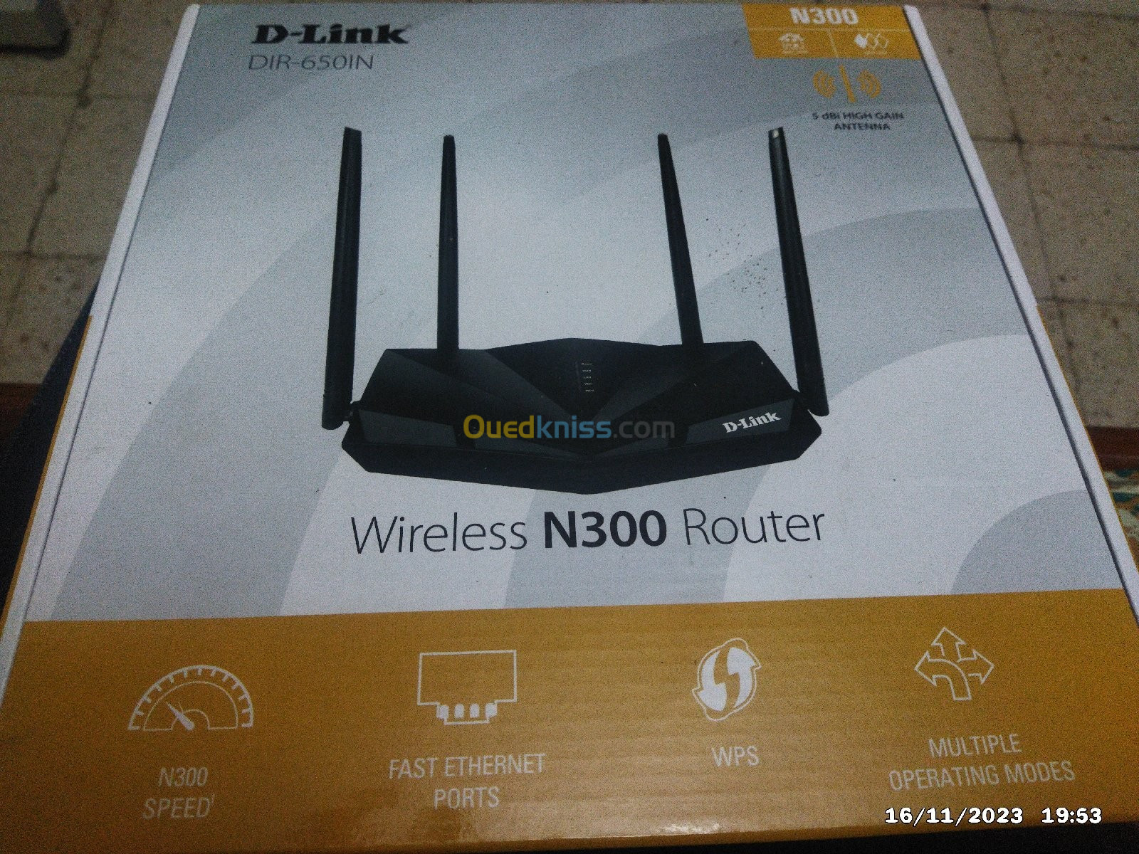 Router N300 D-LINK dir-650in