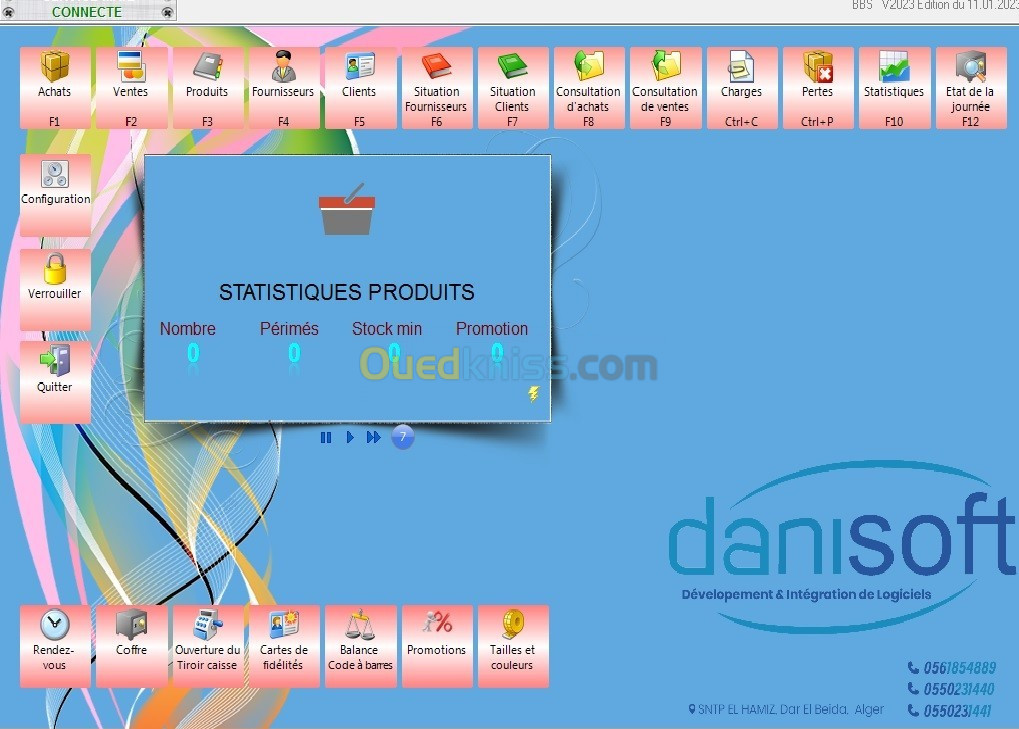 logiciel gestion de stock (POS)