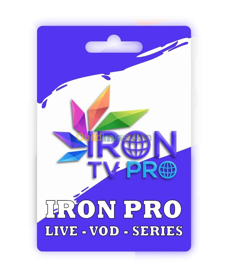 Abonnement IRON PRO IPTV - Alger Algeria