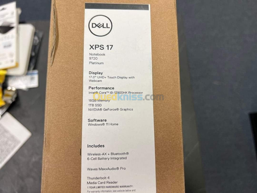 DELL XPS 9720 I9 12900HK 64G 2T SSD NVME