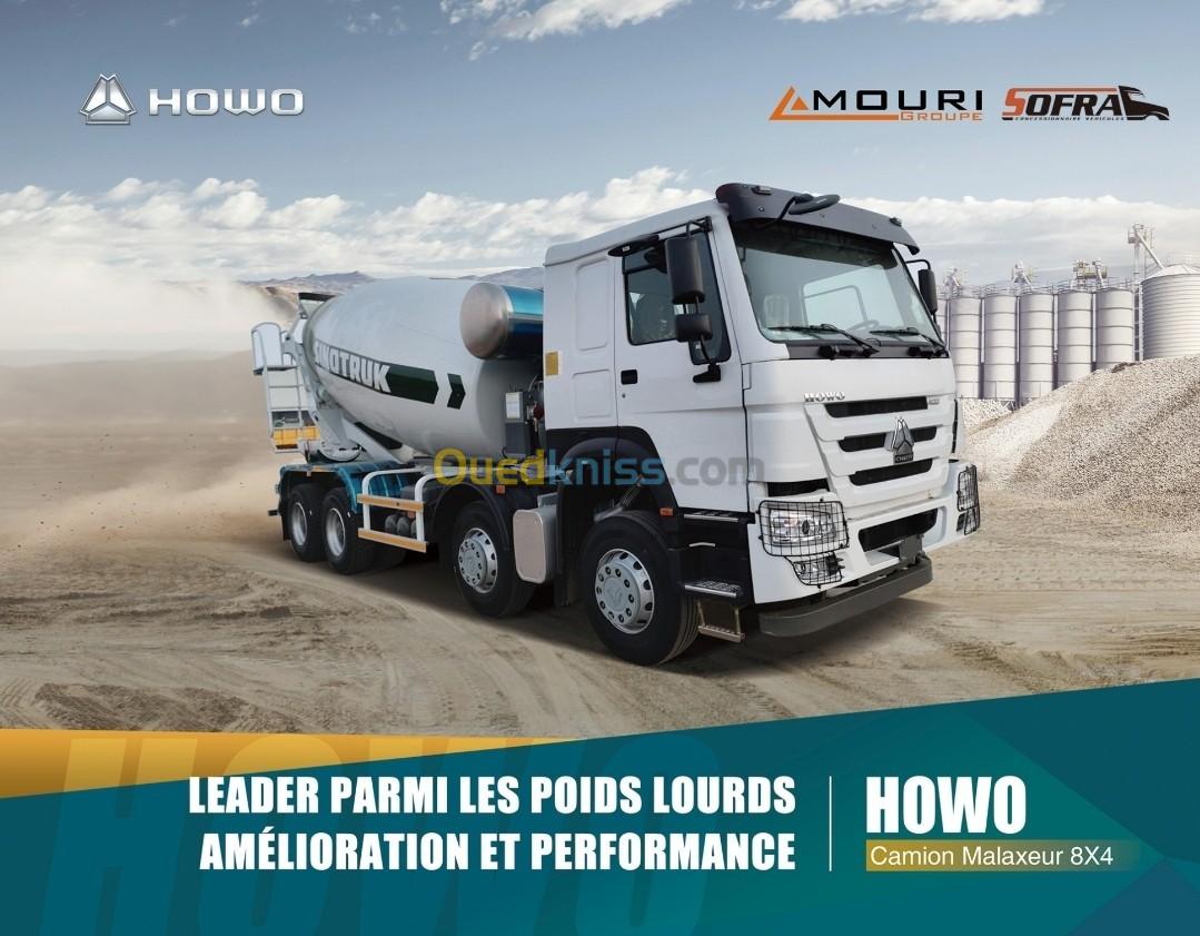 Howo Sinotruck Camion malaxeur 10m3 et 12m3 2024