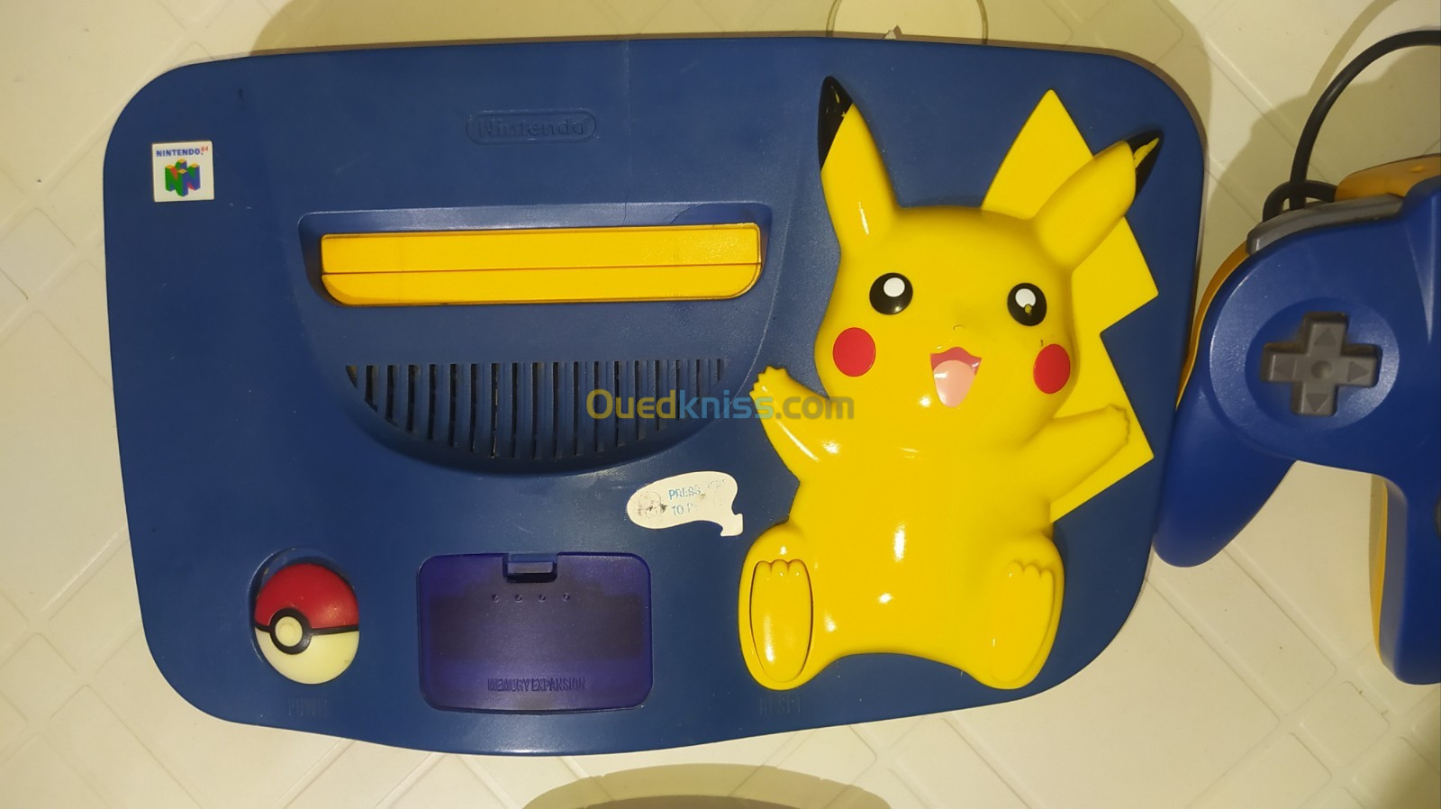 Console N64 Pikachu 